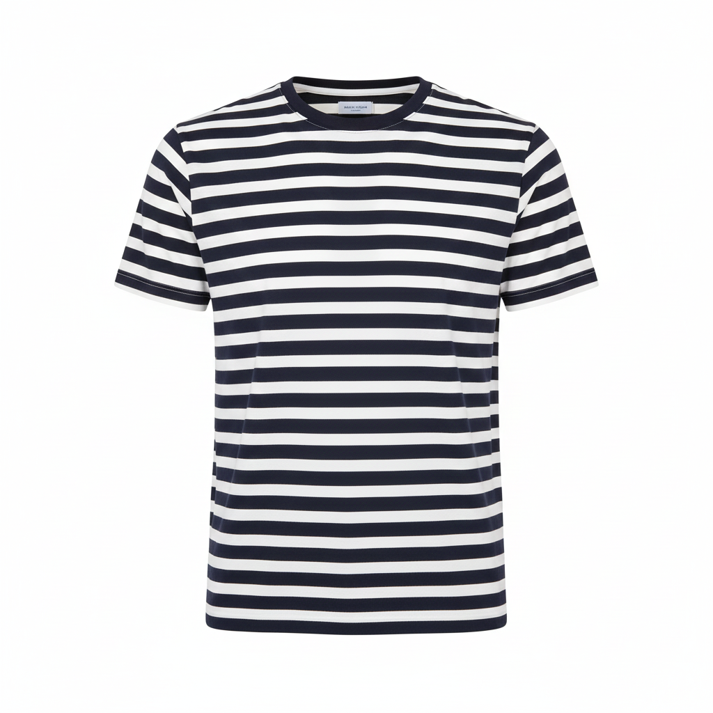 Navy Striped Tee