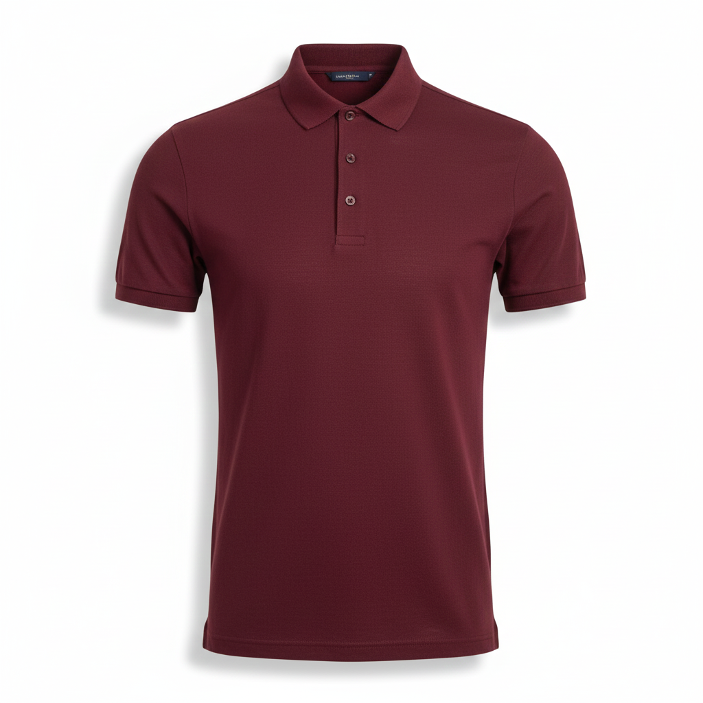 Maroon Polo Tee
