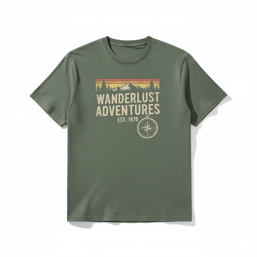 Green Vintage Tee